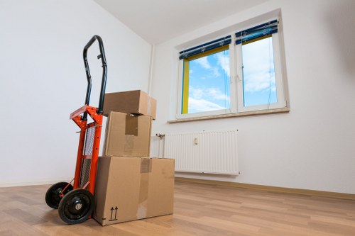 Secure storage unit used for office files and stock in Brondesbury