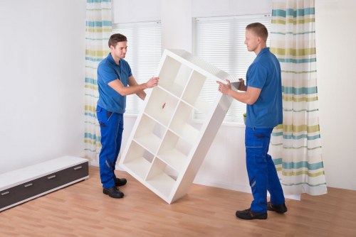 Example storage pricing for a flat or house move in Brondesbury